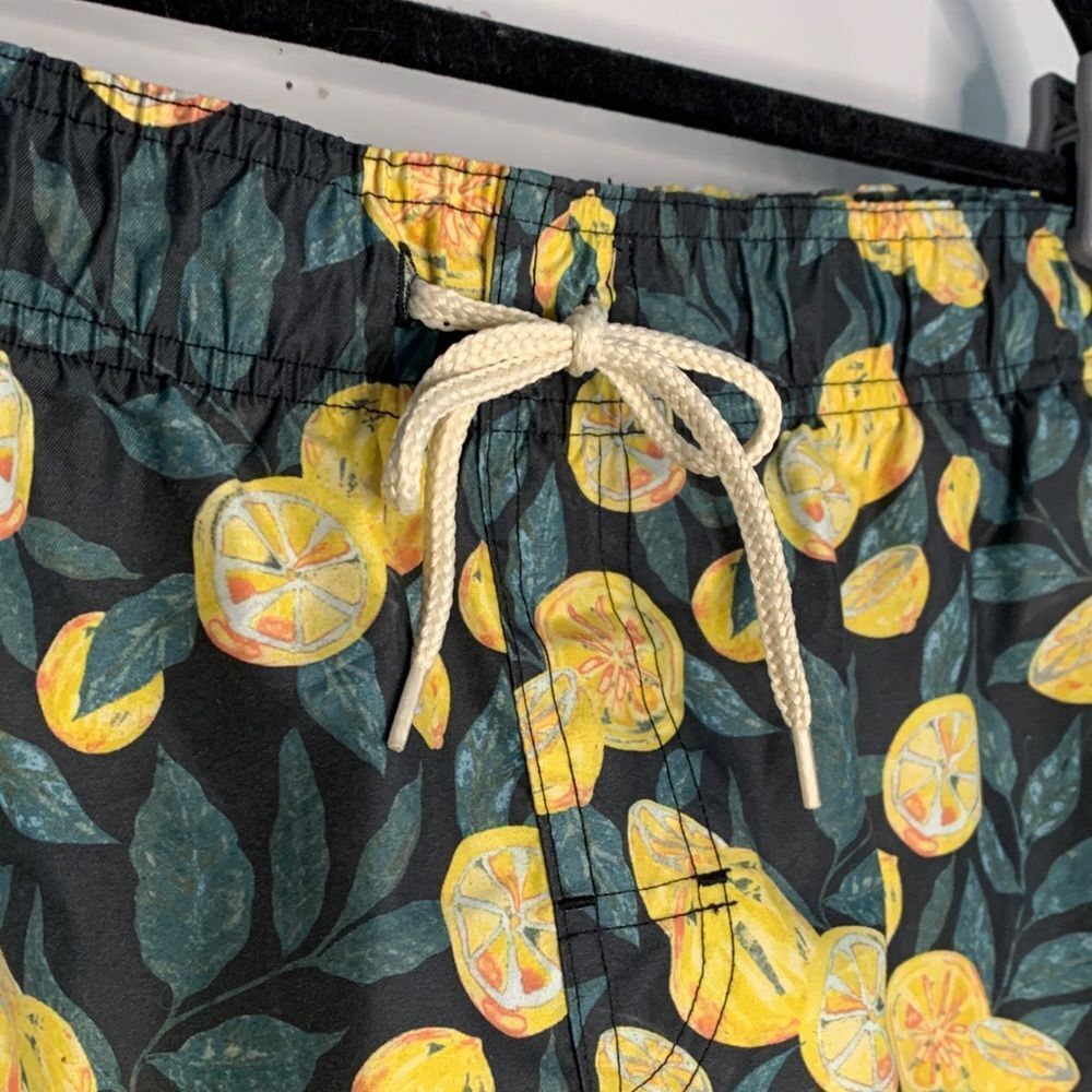 Laguna Swim lemon print men’s swim trunks size XL - Picture 6 of 9